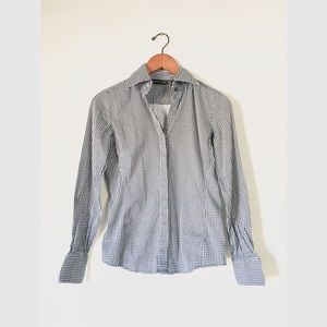 NY&Co. Houndstooth Button-Up