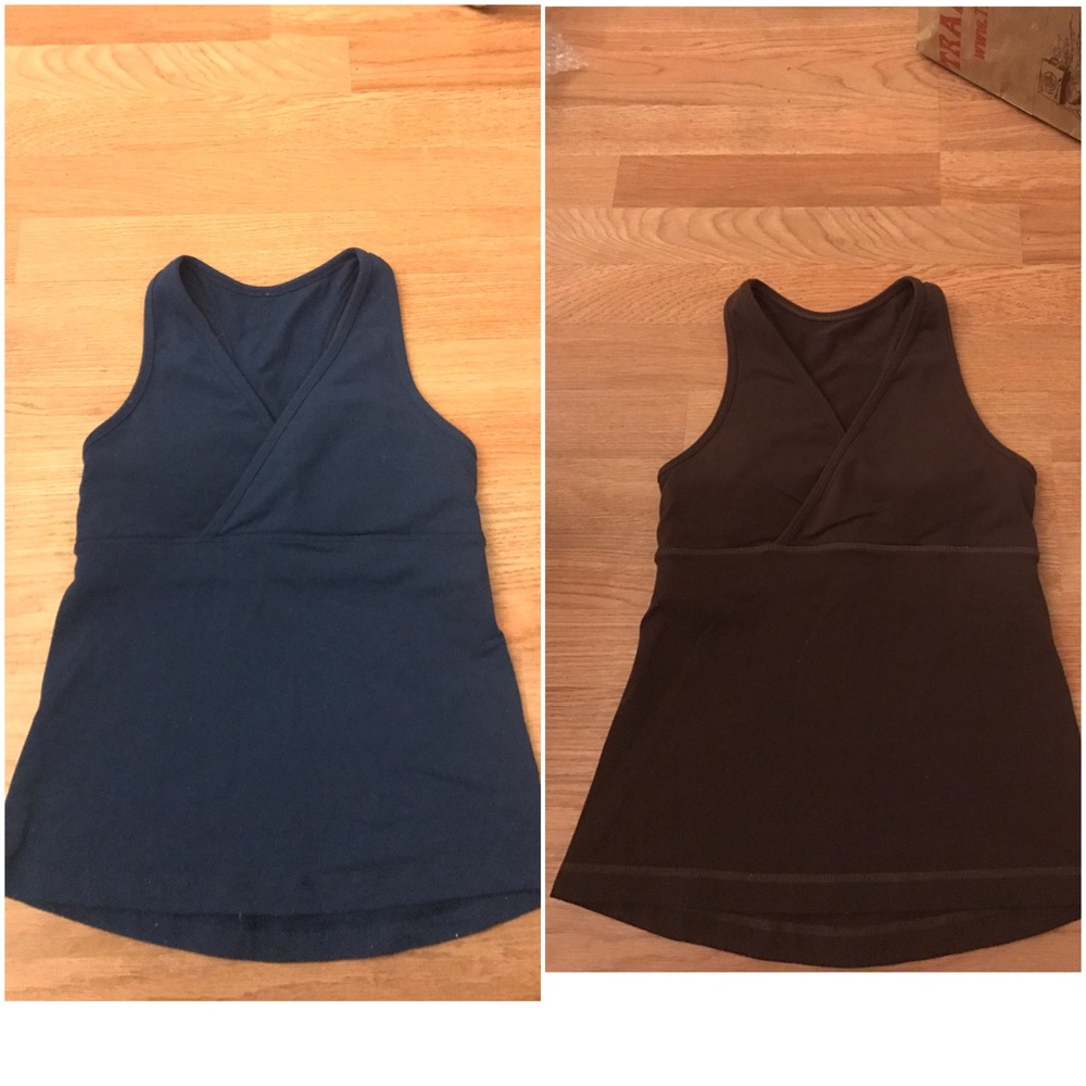 🎀Lululemon bundle🎀 navy blue& brown size 4