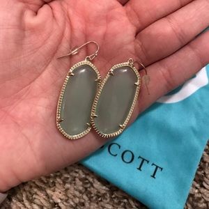 Kendra Scott Chalcedony earrings