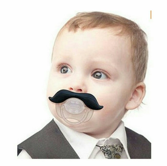 NWT The Gentleman mustache pacifier - Picture 2 of 4