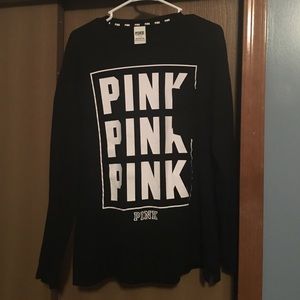 Victoria secret pink long sleeve size L