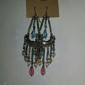 Rainbow pastel earings