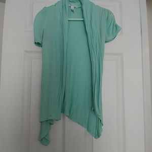 short sleeve cardigan