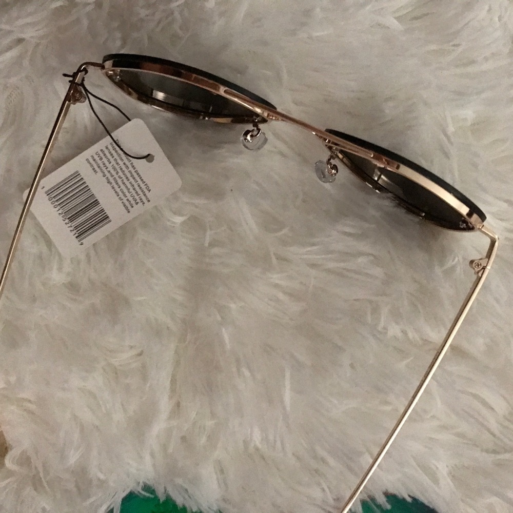 NEW | WOMENS REFLECTIVE AVIATORS GOLD FRAME - Picture 7 of 8