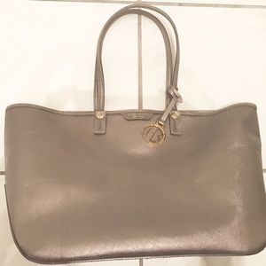 Henri Bendel Metallic E/W Tote