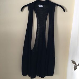 Madewell-Wallace sleeveless cardigan