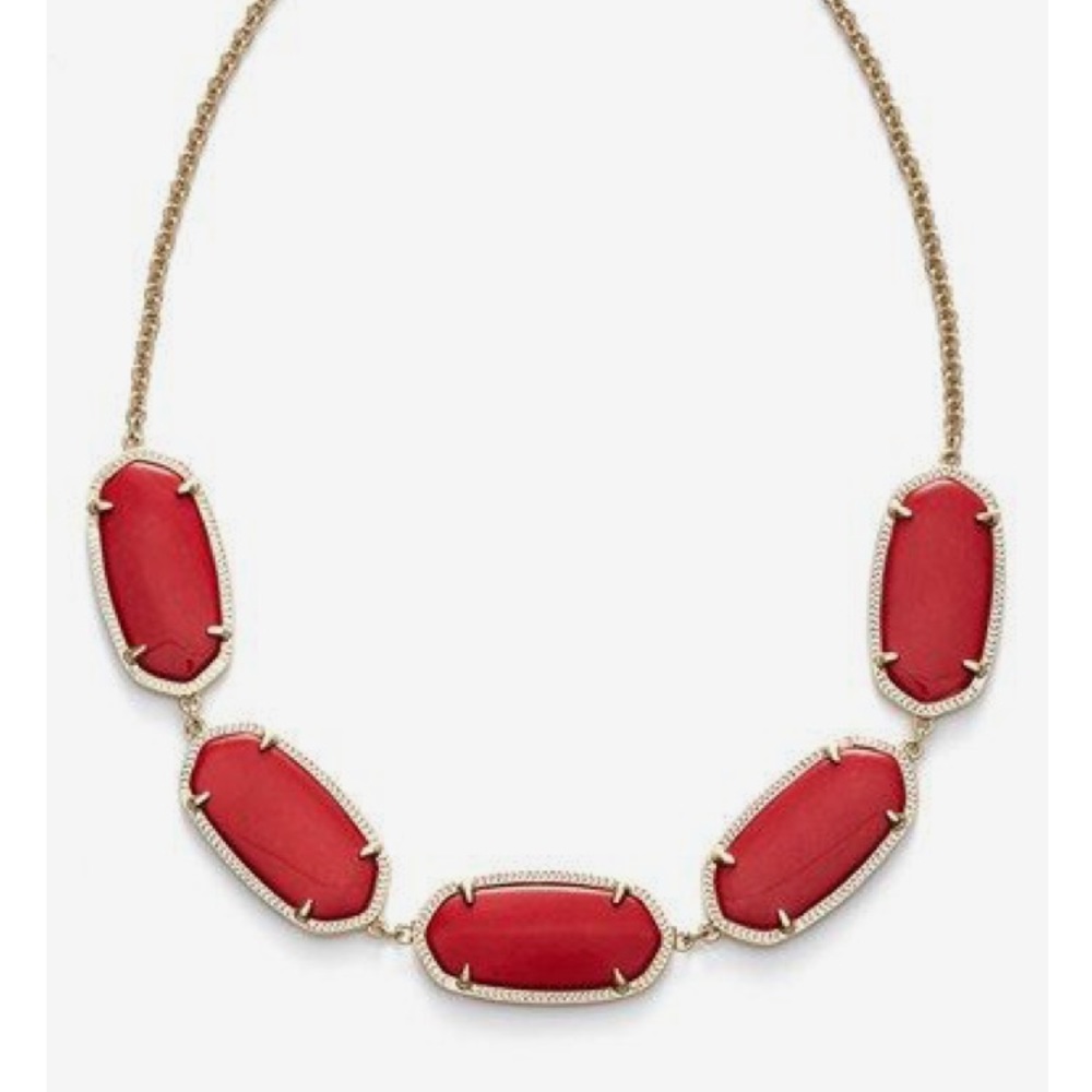 Kendra Scott Noelle necklace red