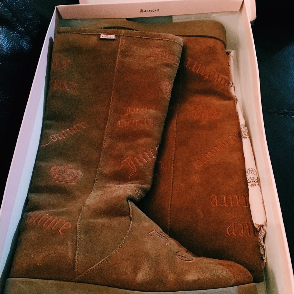 SPRING SALE Juicy couture chestnut boots