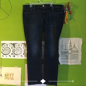 Blue Wash Skinny Jeans