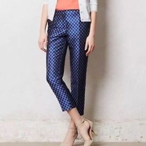 Anthropologie Leifsdottir Jacquard Pant