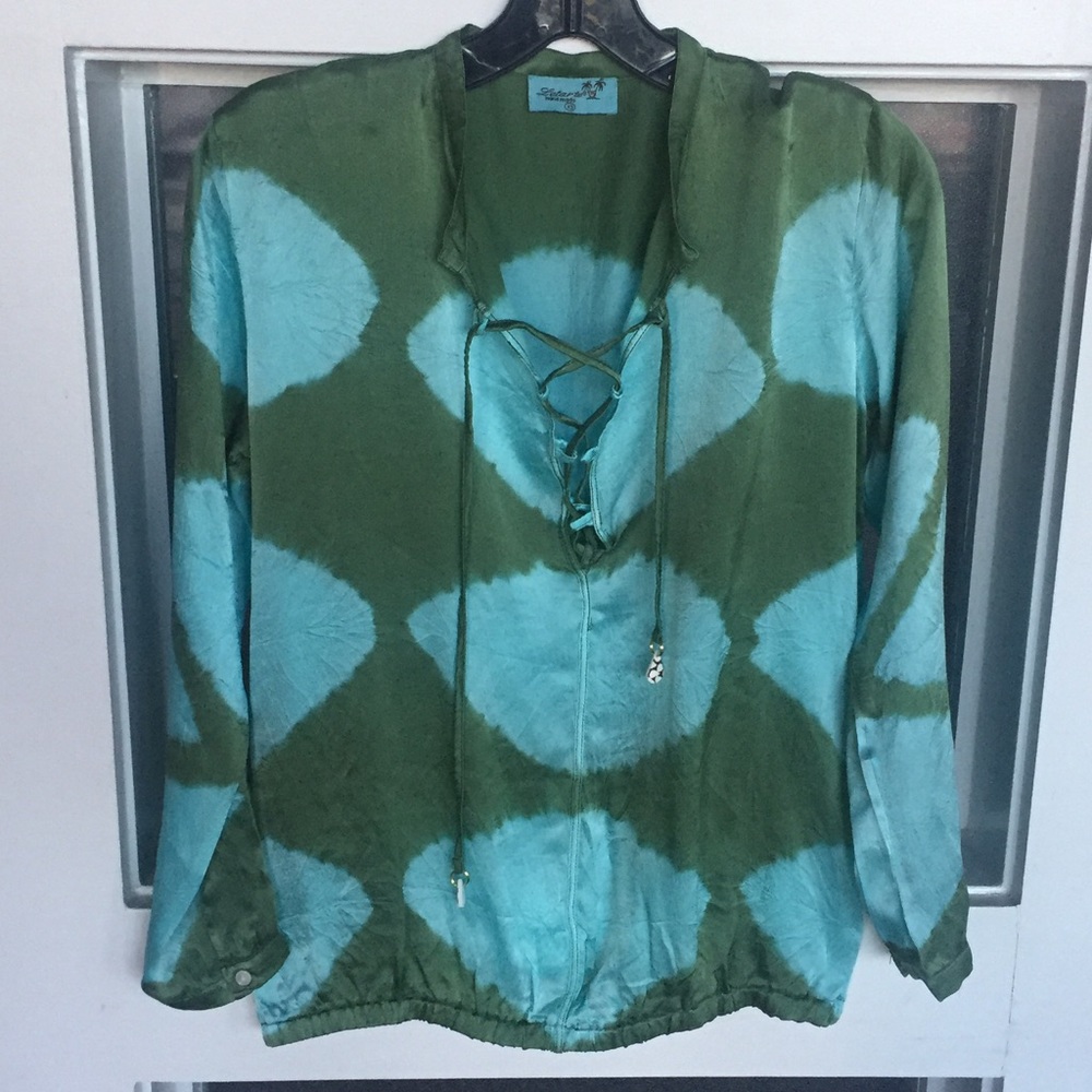 NWOT Gorgeous Silk Letarte Top Size XS