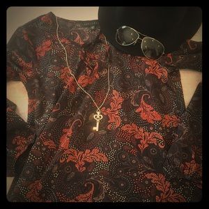 Brand New Sanctuary BoHo Chic Top- Keyhole Opening