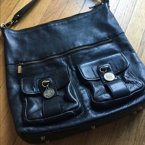10% Price Drop! Borsa Black Leather Bag