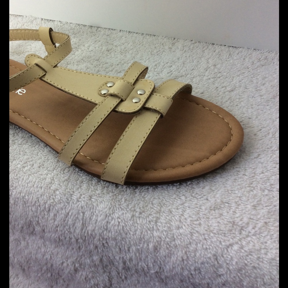 Beige Sandals ladies 8.5 US