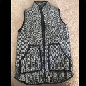 Women's herringbone vest