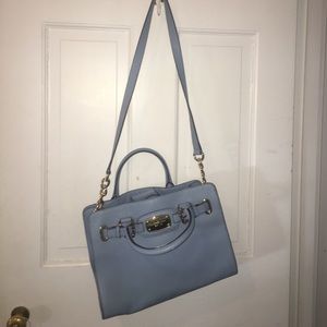 Light blue Michael Kors bag - NEVER USED.