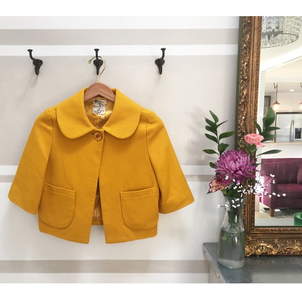 ANTHROPOLOGIE Tulle 3/4 Sleeve Jacket