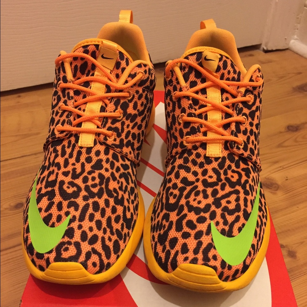 Men's Cheetah Leopard print Roshe Run