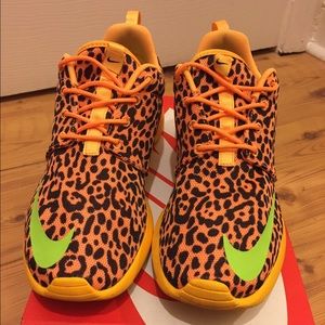 Men's Cheetah Leopard print Roshe Run