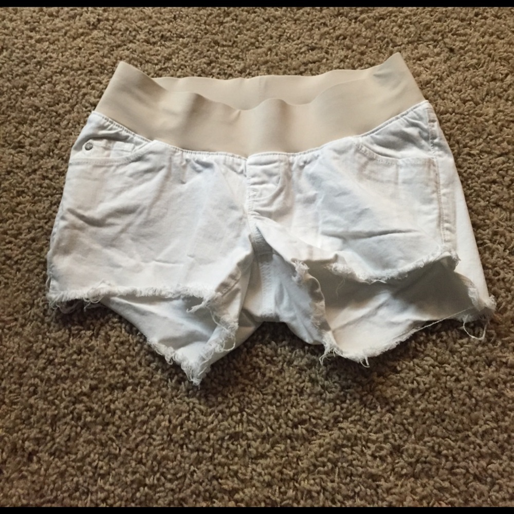 Maternity Jean shorts