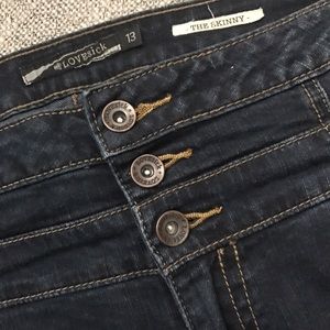 Lovesick High Waist Skinny Jeans