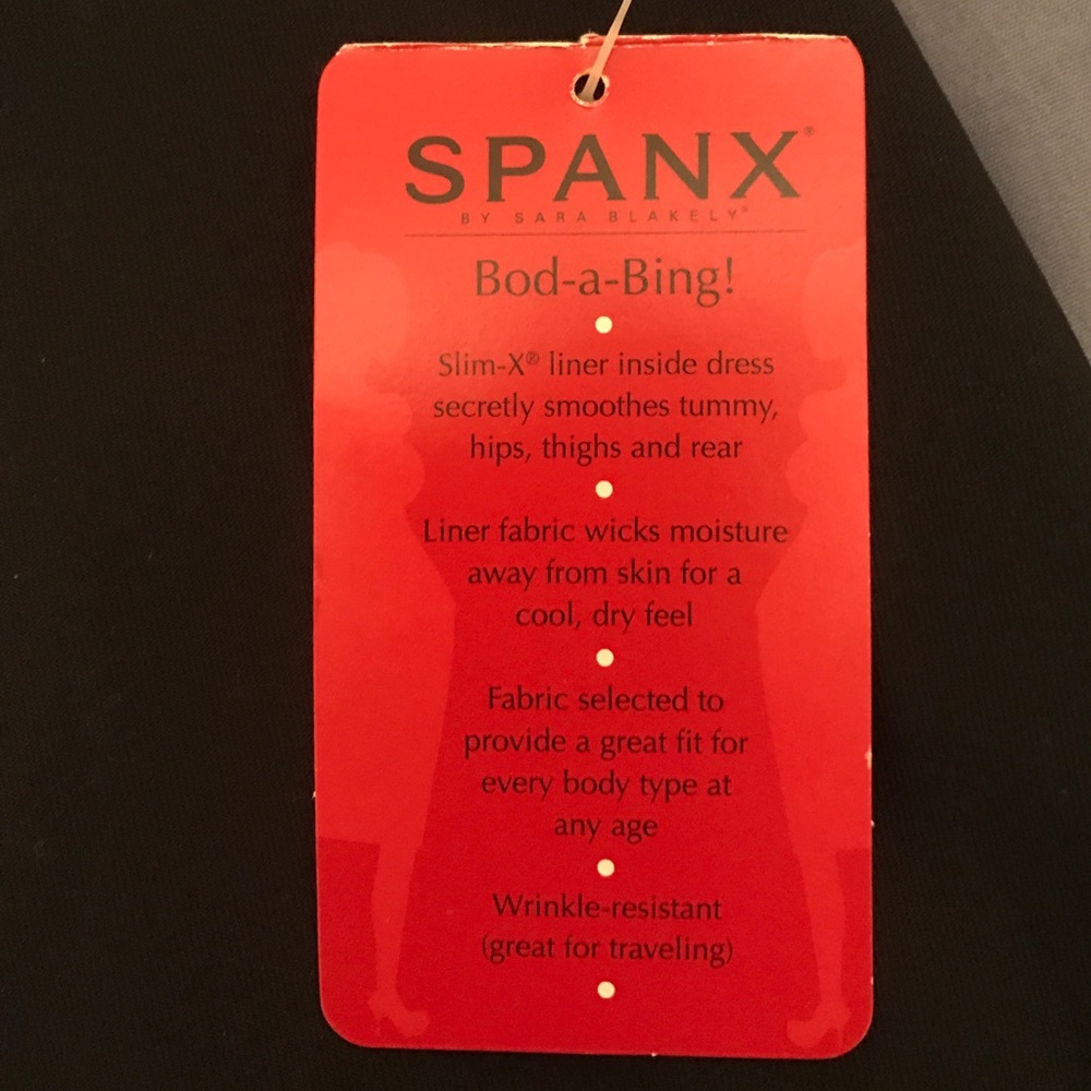 Spanx Jackie Dress Bod-a-Bing 236W built-in liner - Picture 6 of 8