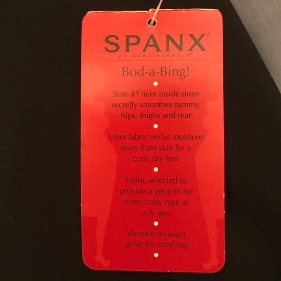 Spanx Jackie Dress Bod-a-Bing 236W built-in liner - Picture 6 of 8