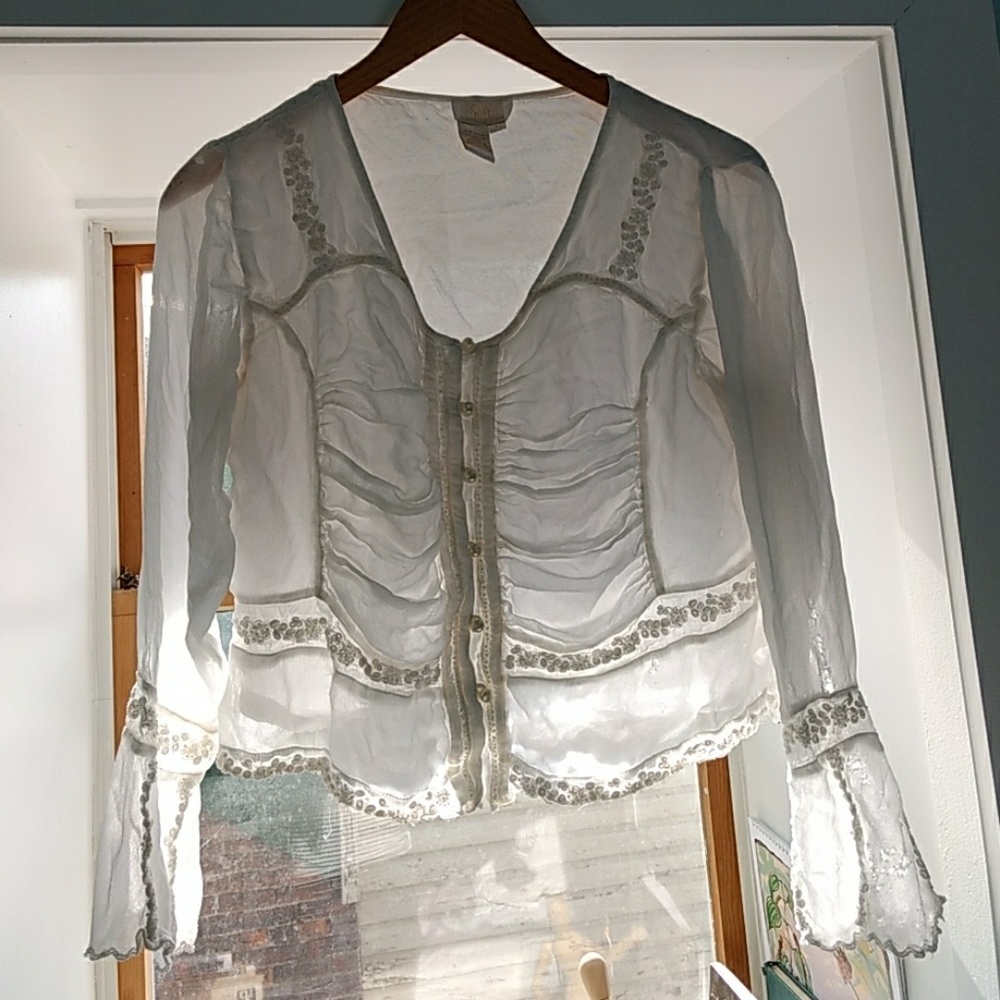 Vintage white blouse