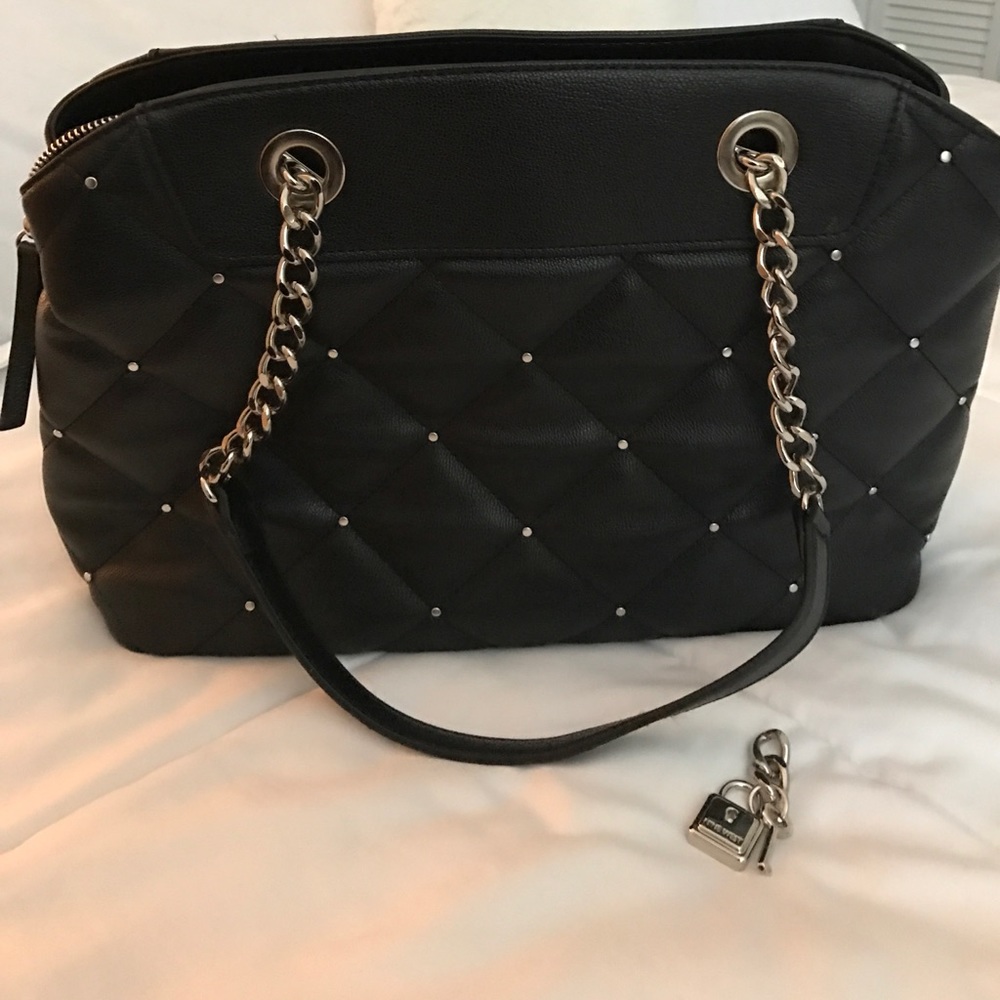 Nine West satchel with chain straps