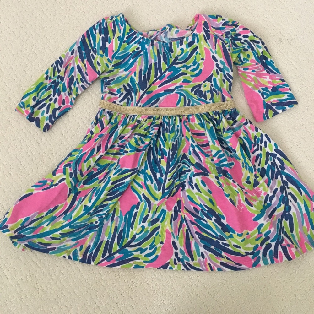 Lilly Pulitzer floral dress