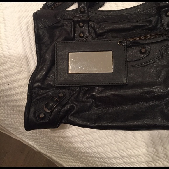 Authentic Balenciaga City Bag in black - Picture 6 of 8