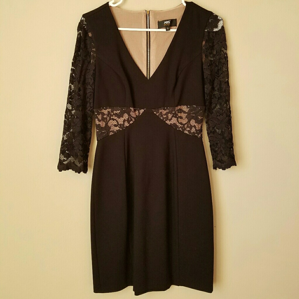Black ABS dress/ size S