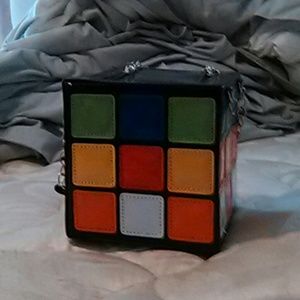 REUBIX CUBE PURSE