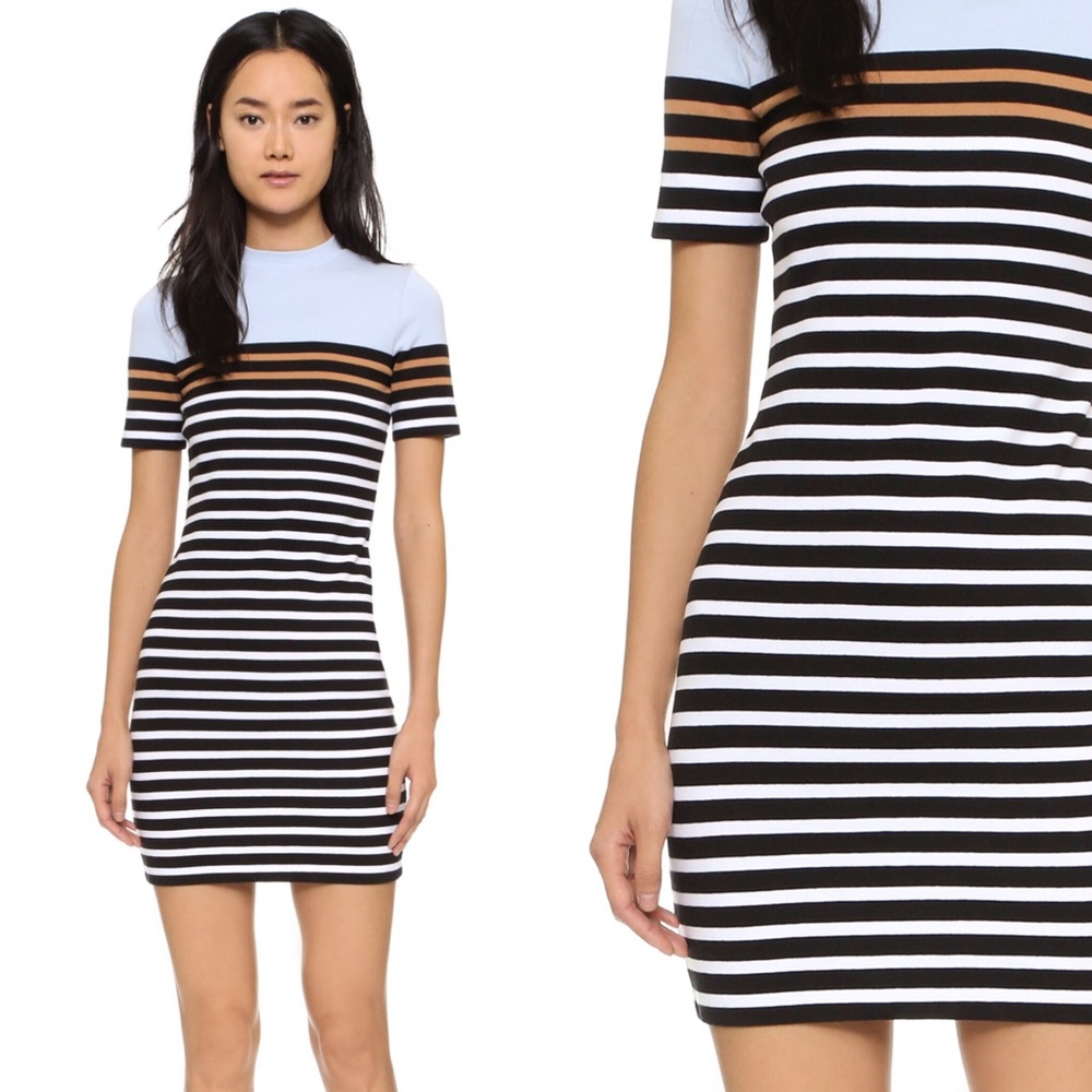 T BY ALEXANDER WANG MINI DRESS SIZE SMALL