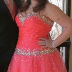 Studio 17 Coral Formal Gown