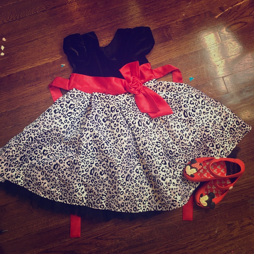 Toddler glam dress