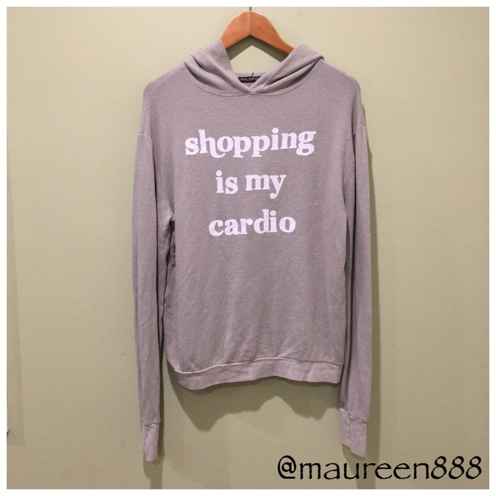 FLASH SALE! Wildfox® Cardio Gypsy Hoodie [grey]