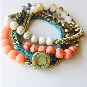 Chloe + Isabel Multi-Chain Wrap Bracelet!