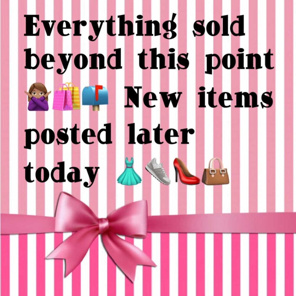 Tons of new items posted later 💁🏽