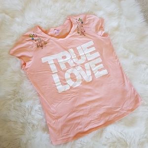 Bongo True Love Embellished t-shirt size XL