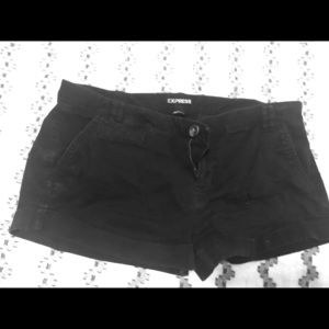 Black Express Shorts Size 6