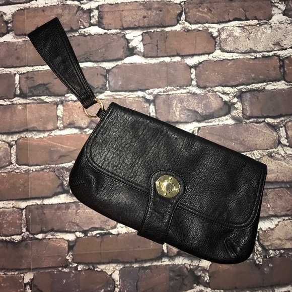 OLD NAVY~ Chic Vegan Leather Clutch/ Wristlet - Picture 7 of 7
