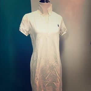 Polo Ralph Lauren White Polo Dress