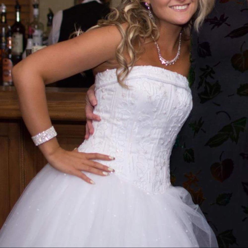 David's Bridal Ball Gown