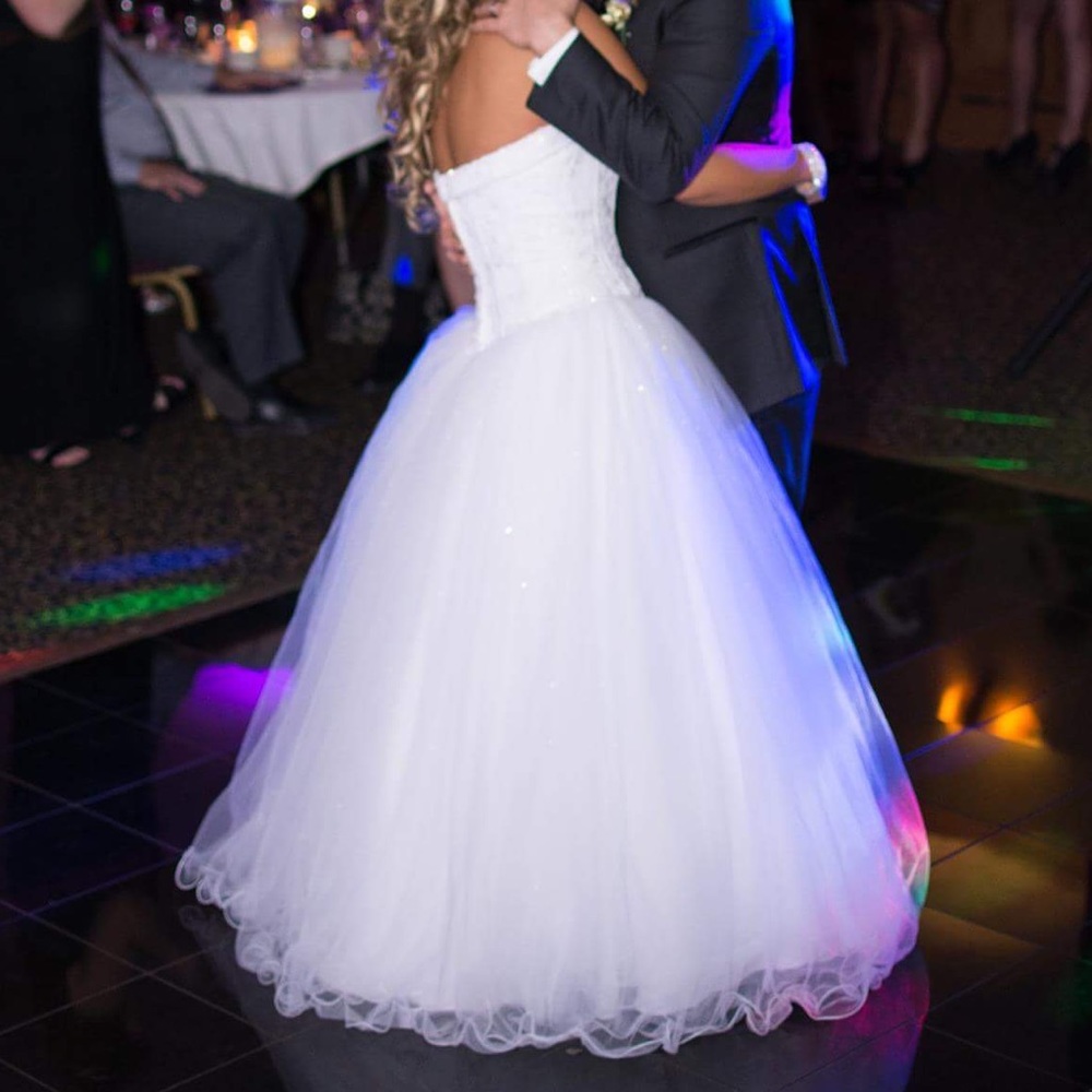 David's Bridal Ball Gown - Picture 3 of 4