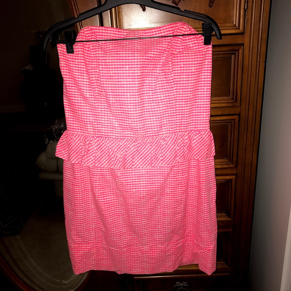 LILLY PULITZER PEPLUM DRESS