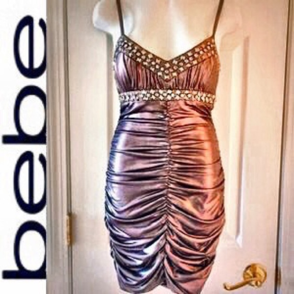 Bebe studded dress