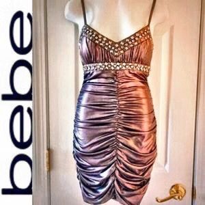 Bebe studded dress