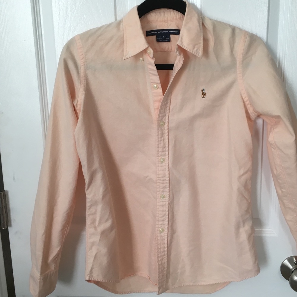 RL button down polo