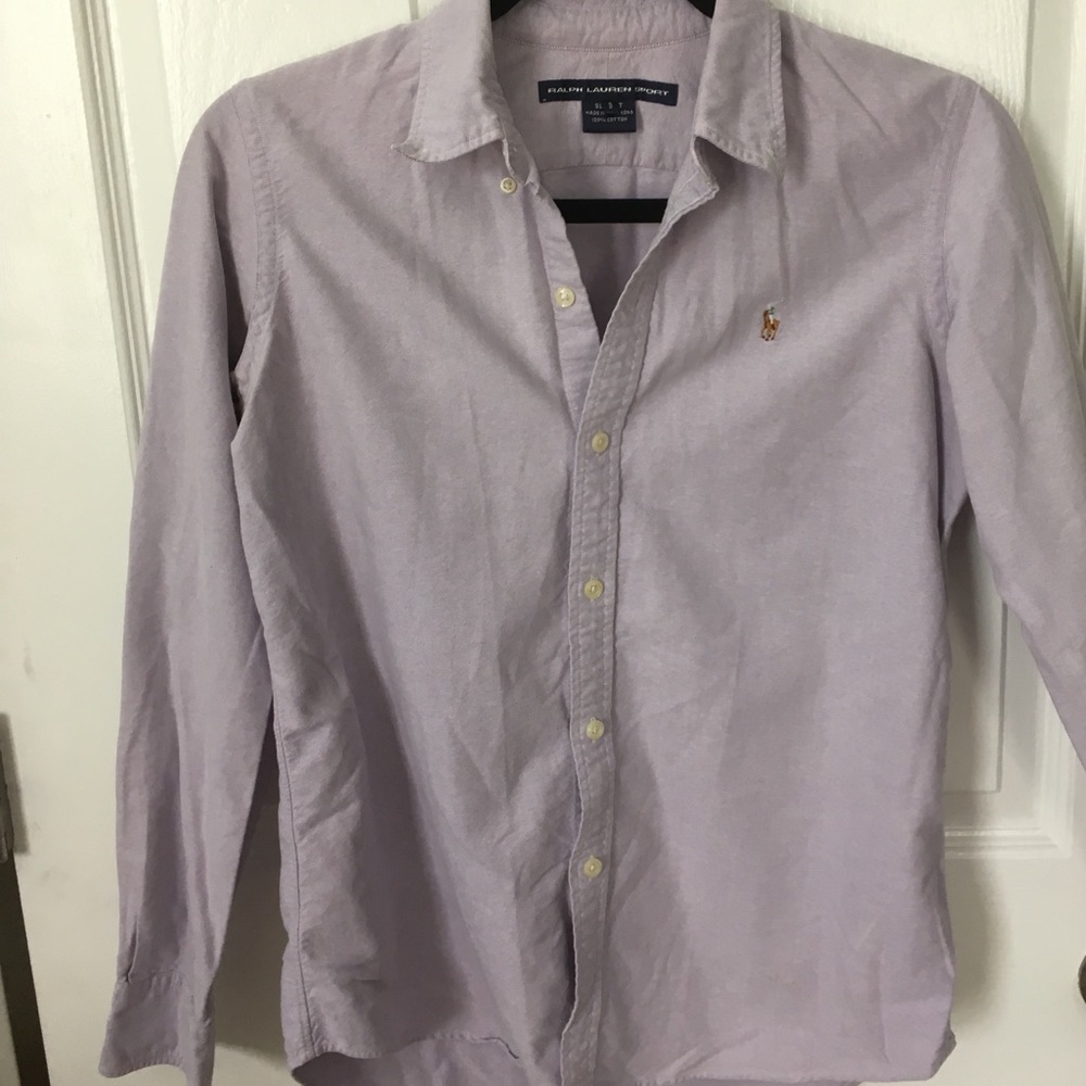 RL button down polo